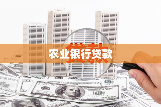 老河口农业银行贷款