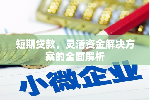 老河口短期贷款，灵活资金解决方案的全面解析