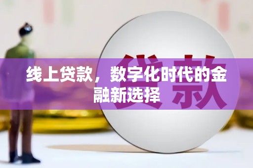 老河口线上贷款，数字化时代的金融新选择