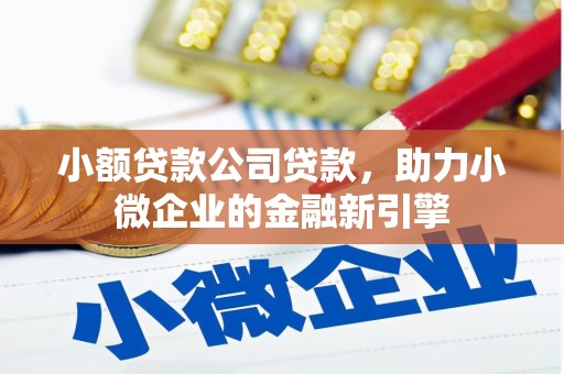 老河口小额贷款公司贷款，助力小微企业的金融新引擎