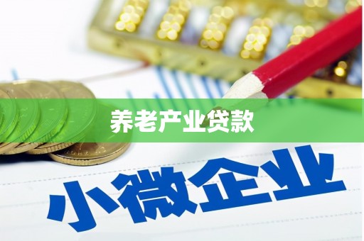 老河口养老产业贷款