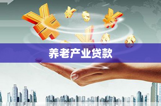 老河口养老产业贷款